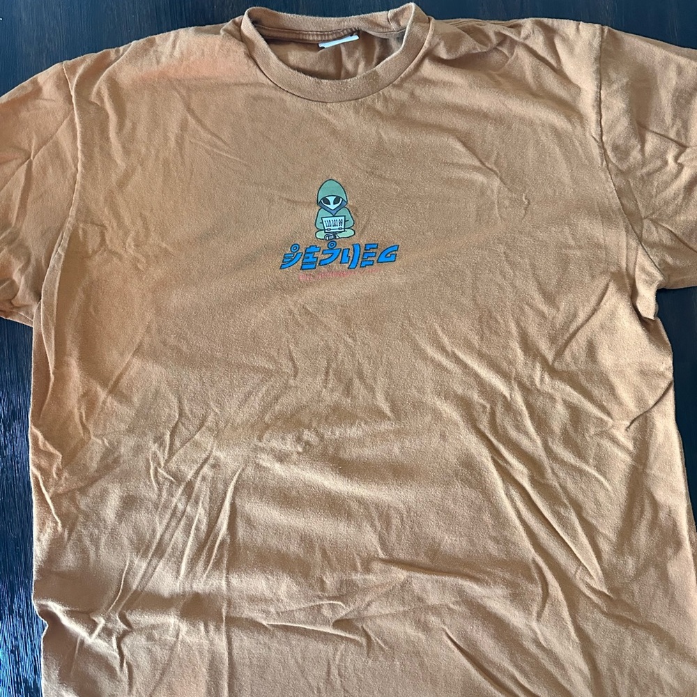 Orange Alien Supreme T-Shirt XL
